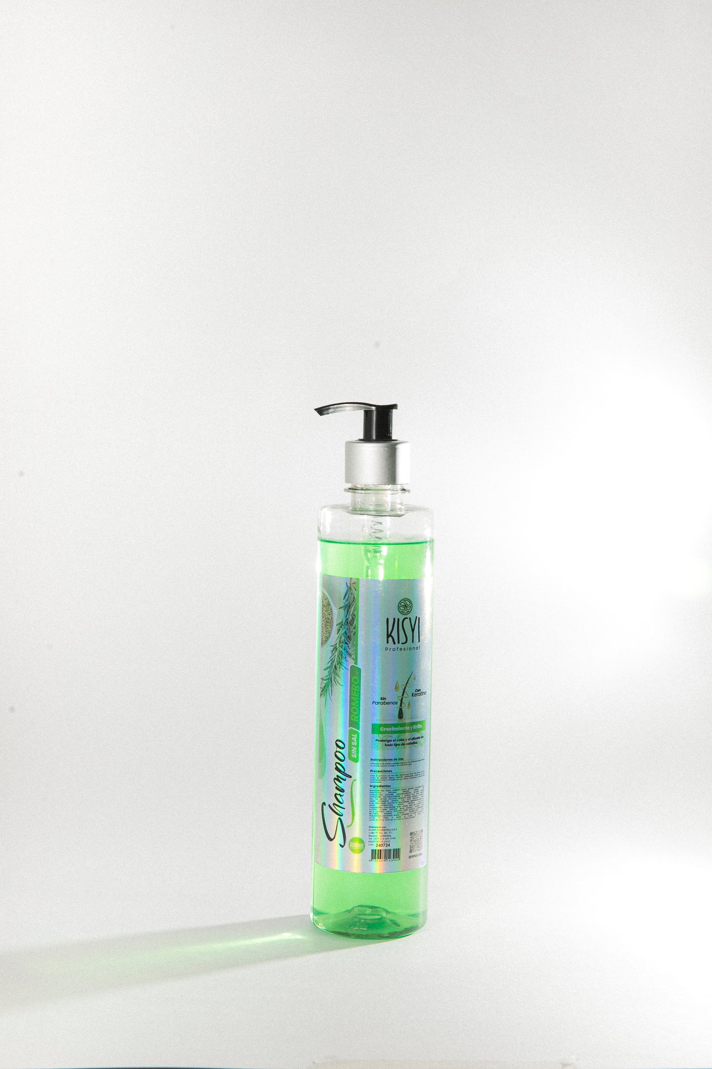 SHAMPOO CON ROMERO SIN SAL