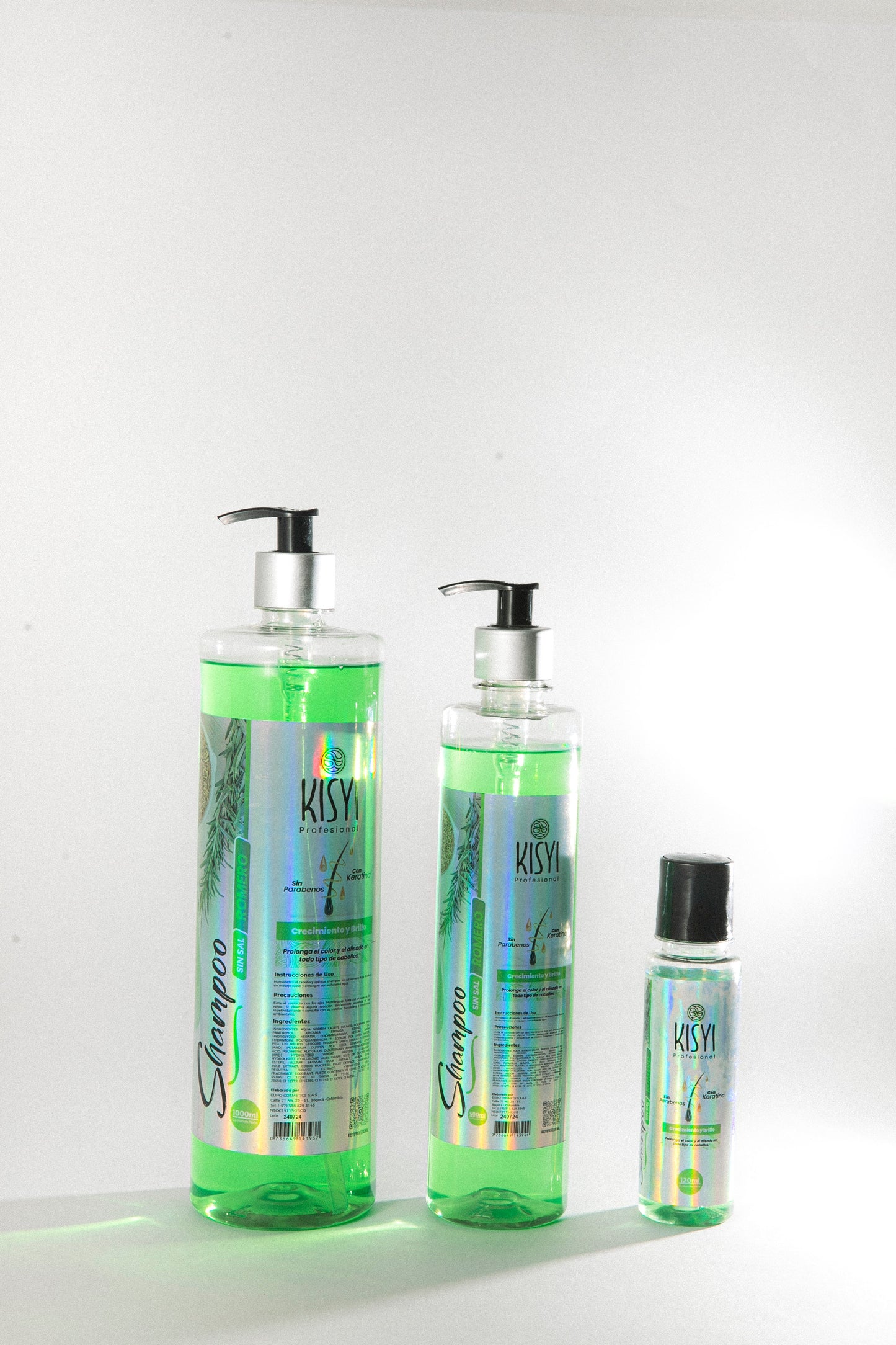 SHAMPOO CON ROMERO SIN SAL